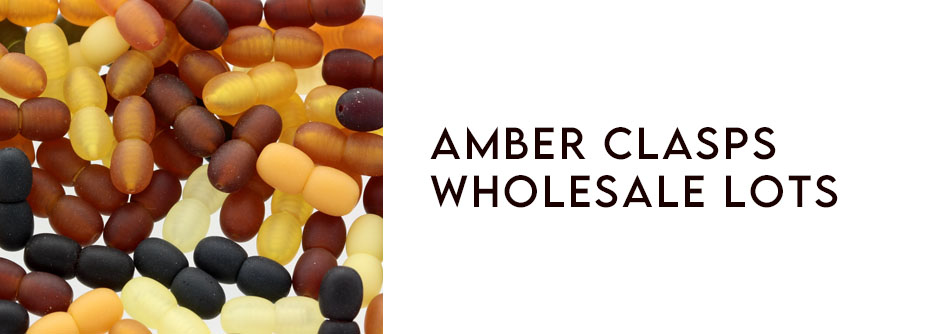 Amber clasps for jewelry making - Wholesale lots