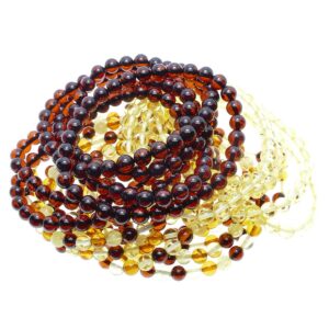 Latvian and Lithuanian Baltic amber bracelets wholesale lots