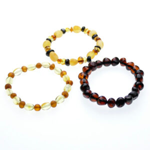 Wholesale Baltic amber bracelets for children