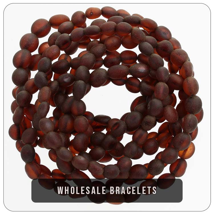 Wholesale amber bracelets for adults